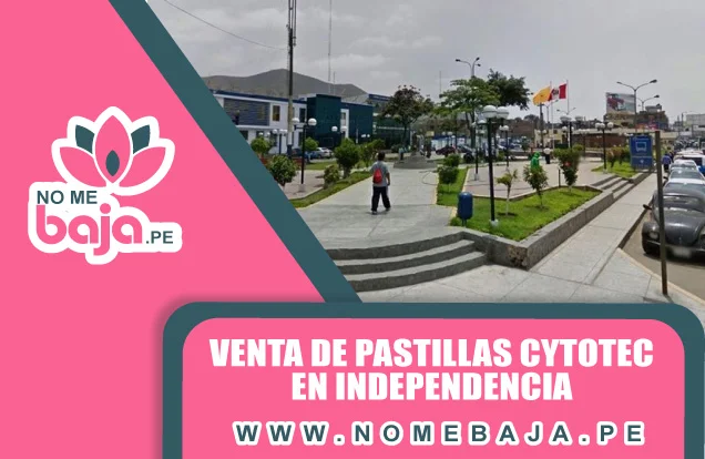 Se mira en la imagen un motorizado delivery con su mochila y casco, tambien al lado un titulo que dice : Venta de Pastillas Cytotec a domicilio en Chorrillos