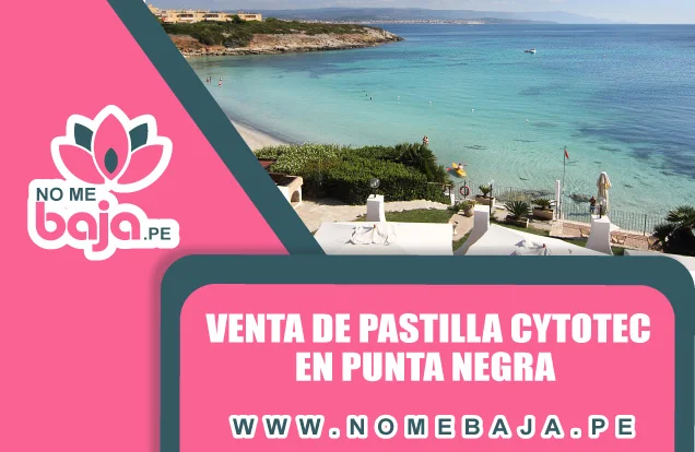 Se observa el mar y una casa en el distrito de Punta Negra,tambien un titulo que dice : Venta de pastilla cytotec en Punta negra nomebaja.pe