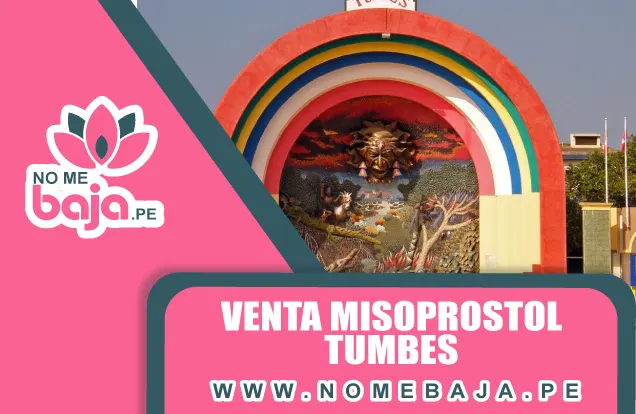 Se observa un titulo que dice : Venta Misoprostol Tumbes nomebaja.pe